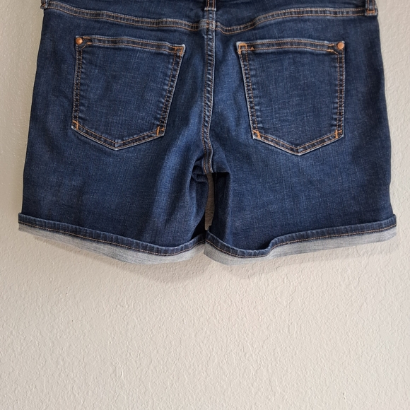 🎀 Anthropologie Pilcro And The Letter Press Jean Shorts Stet Trip Mid Rise 29 - Picture 6 of 11